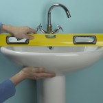 Fitting a basin and taps 11