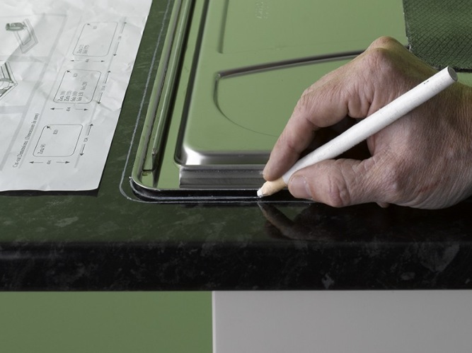 fitting a new kitchen sink and taps