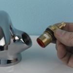 Fixing leaking bathroom taps 10