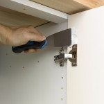 Repairing a kitchen unit hinge 6