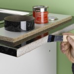 Repairing a laminate worktop 1