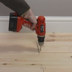 Fixing loose floorboards 2