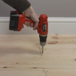 Fixing loose floorboards 3