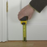 Easing a sticking door 3