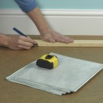 Laying vinyl tiles 1