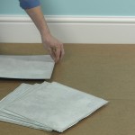 Laying vinyl tiles 3