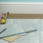 Laying vinyl tiles 5