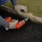 Laying a gravel path 4