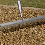 Laying a gravel path 6