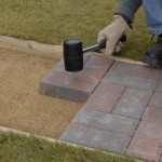 Laying a paver path 5