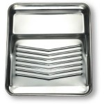 Metal roller tray