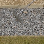 Laying a paving slab path 4