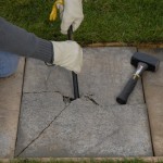 Replacing a broken slab 1