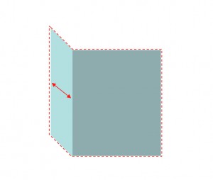 Measuring depth of door lining required