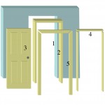 Interior door frame 2 (3D)